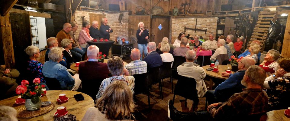 Succesvolle TENX9 avond in een bomvolle Peddemorsboerderij
